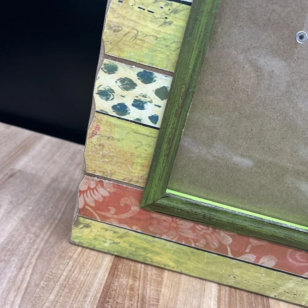 shabby chic Picture Frame 9.5‎ X 11.5 Fits 5x7 Photo📸📸📸📸📸📸📸